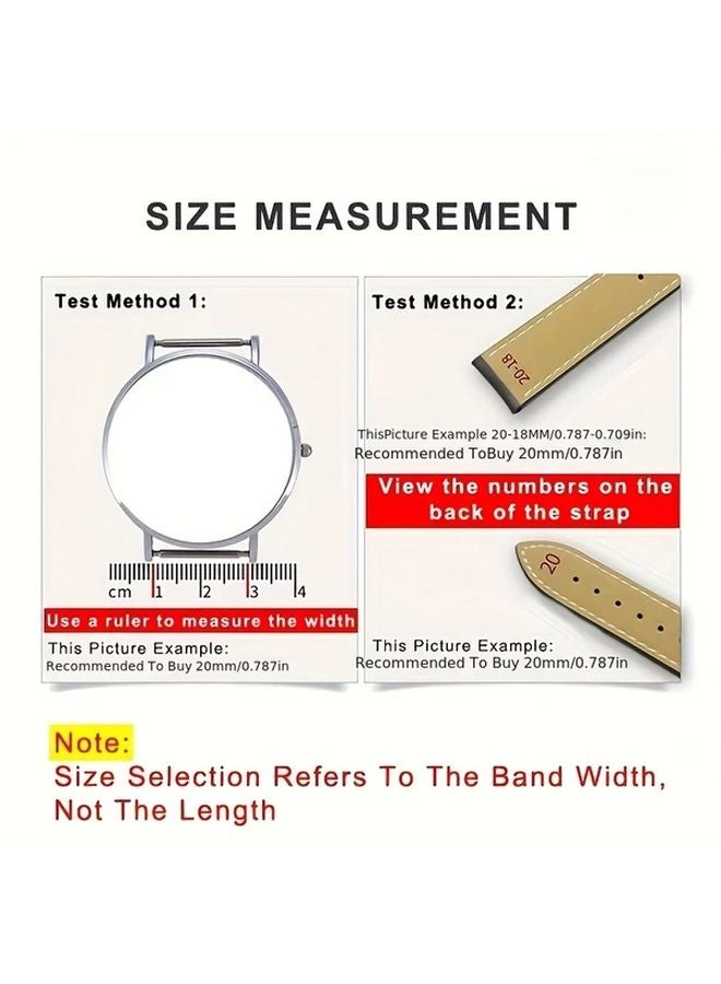 22mm Mixed Color Stainless Steel Watch Band Replacement For Samsung Galaxy Garmin Ticwatch Fossil Smartwatch - Image 4